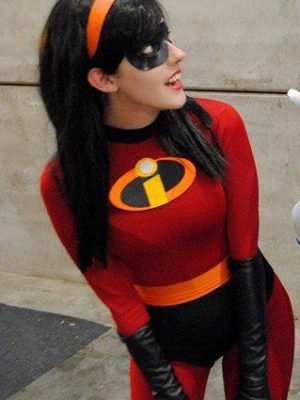 Personagem para festas - os incríveis mulher elástico